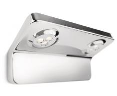 PHILIPS InStyle, Wandleuchte VANITAS mit 7,5W, inklusive Leuchtmittel, 2-flammig 342131116