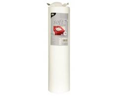 Papstar, Tischläufer, stoffähnlich, Vlies soft selection 24 m x 40 cm weiss auf Rolle, #84318