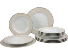 Creatable 14989 12-teilig Tafelservice Oxford