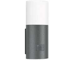 Steinel LED Wandleuchte L 900 LED anthrazit, 7 W AuÃenlampe, 180° Bewegungsmelder, max. 12 m Reichweite, Effeckt-Licht
