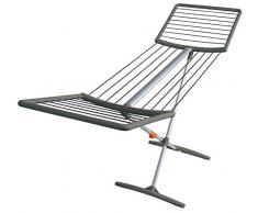 Juwel Fashiondry Wäscheständer (mit Wäscheleinen, Trockenlänge 18 m, Farbe grau, Aluminiumausführung) 40809