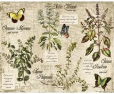 Magic Slice Thacker Schneidebrett, Motiv: California Dreamin, rutschfest, flexibel, 30,5 x 38,1 cm Herbs-Thacker