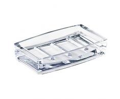 Tatkraft Quadratische Seifenschale Transparentes Acryl, 12.5x8.5x3CM
