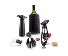 Vacu Vin Experience Wein Set, schwarz, 1