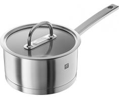 Zwilling 64065-180-0 Prime Stieltopf mit Deckel, Sigmabond Material, 2,4 l, induktionsgeeignet, 18 cm
