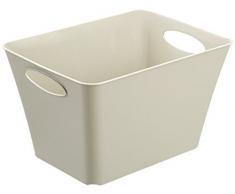 Rotho Living Aufbewahrungsbox 24 l, Kunststoff (PP), cappuccino, 24 Liter (43,1 x 32,1 x 26 cm)
