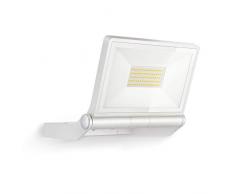 Steinel LED-Außenstrahler XLED ONE XL Weiß, 43 W Flutlicht, 4400 lm, Aluminium, für Zufahrt, Hof und Garten, 065232