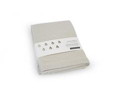 EKOBO 68937 Gästetuch, Bio Baumwolle, Pebble, 30 x 50 cm, 2-Einheiten