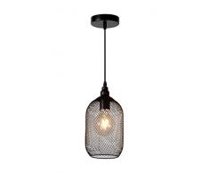 Lucide MESH - Pendelleuchten - Ø 15 cm - E27 - Schwarz