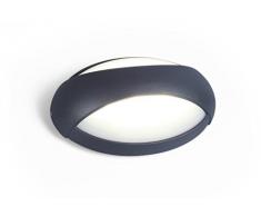 LUTEC 563800019Â Eyes Wandleuchte Metall schwarz 1Â L