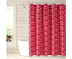 Marimekko Mini Unikko Duschvorhang, Baumwolle, rot, 72 x 72