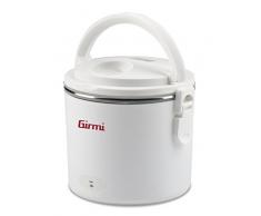 Girmi 1695 – Elektrischer Buffetwärmer, Maße: 17 x 16 x 15,5 cm, Material: Kunststoff und Edelstahl, Farbe: Weiß