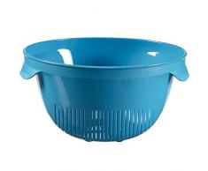Curver ESSENTIALS Seiher mit Griffen 3.0L, vers. Farben Azurblau