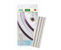 Rope Borders Silikonform, Ceri Griffiths Kreatives Kuchensystem für Kuchendekoration, Basteln, Cupcakes, Sugarcraft, Süßigkeiten, Karten und Ton, lebensmittelecht, hergestellt in Großbritannien