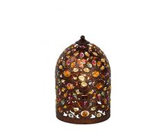 Lucide BYRSA - Tischlampe - Ø 19 cm - E14 - Rostfarbe