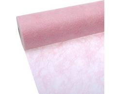 Deko AS GmbH Sizoflor Tischband zartrosa 20 cm Rolle 25 Meter - 60-200-25-033