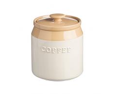 Mason Cash - Kaffeedose - Küchendose - Farbe: beige / creme - luftdichter Deckel - à 13 cm - Höhe 15 cm