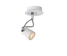 Lucide SAMBA - Deckenstrahler - Ø 10 cm - LED Dim. - GU10 - 1x5W 3000K - Weiß