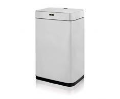 TOWER Sensor Abfalleimer, Edelstahl, S/Stahl, Large