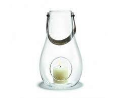 Holmegaard DWL Laterne, Glas, klar, 29,3 cm