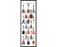 Gitarren - Guitar Heaven - Türposter XXL-Poster Gitarren - Grösse 53x158 cm