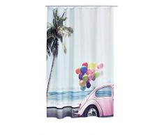 RIDDER 4000300 Duschvorhang Textil ca. 180 x 200 cm, Joy