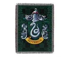 Harry Potter House Ravenclaw Reisekissen mit Applikation Tapisserie-Überwurf 4 x 5 Slytherin Shield