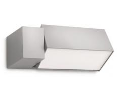Philips myGarden Wandaussenleuchte Border, 23W energiesparend, hellgrau, 169428716