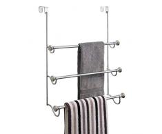 InterDesign 79150EU York Handtuchhalter zum Hängen über die Duschwand, zweifarbig