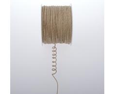 Deko AS GmbH Papierdraht Natur - 2mm 100m - 601-71