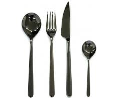 MEPRA Linea ORO Nero Besteck-Set