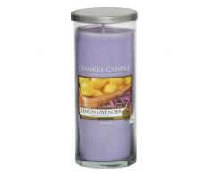 Yankee Candle âLemon Lavenderâ Stumpenkerze, violett, groÃ