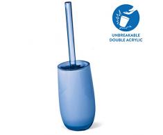 Tatkraft Immanuel Repose Klobürste, Acrylic, blau, 9.5x8.9x35.3CM