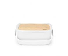 Brabantia Brotkasten, groß, Hellgrau