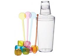 Kitchen Craft Mix It Cocktail Shaker, 13-teiliges Set