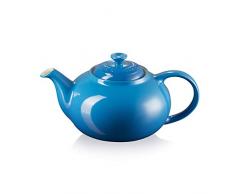 Le Creuset Klassische Teekanne, Rund, 1,3 Liter, Steinzeug, Marseille