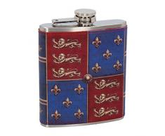 Nemesis Now Flachmann, mittelalterlich, 13 cm, Blau