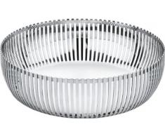 Alessi PCH02/23 Design Obstschale aus Edelstahl, Glänzend Poliert