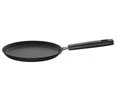 Fiskars Hard Face Pfanne Crepe und Omelettes, Stahl, Schwarz, 22 cm