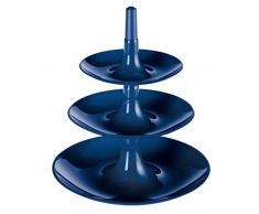 Koziol Babell L Etagere, Kunststoff, Deep Velvet Blau, L