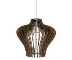 EGLO COSSANO 2 Hängeleuchte, Stahl, 60 W, Ø 38 cm, nickel-matt