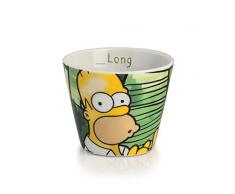 The Simpsons pts83/2 V Becher Kaffee, Modell Homer, Porzellan, Mehrfarbig, 2 Einheiten
