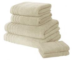 Rapport SO Weich, Handtuchset Bale, 100% Baumwolle, cremefarben
