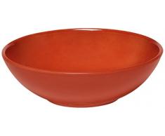 Emile Henry Salatschüssel, groß Ziegelrot