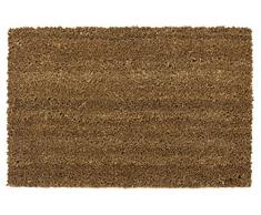 andiamo Schmutzfangmatte Fußabtreter Kokos Velour, Natur, 40 x 60 cm