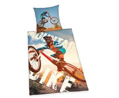 Herding Bettwäsche-Set, 100% Baumwolle, Renforcé, mehrfarbig, Österreichische Größe