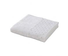 Möve Crystal Collection uni mit Swarovski Duschtuch 80 x 150 cm, weiß
