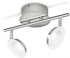 Philips MyLiving LED Spot Mackinaw, 2-flammig, chrom