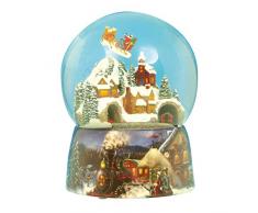 Musicbox World Schneekugel mit bekannter Melodie, Mehrfarbig, 21 cm