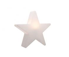 8 seasons design | Dekorative Leuchte Stern Shining Star Mini (E27, Ø 40 cm, für außen & innen: Garten, Balkon, Wohn- & Esszimmer, Kinderzimmer) weiß